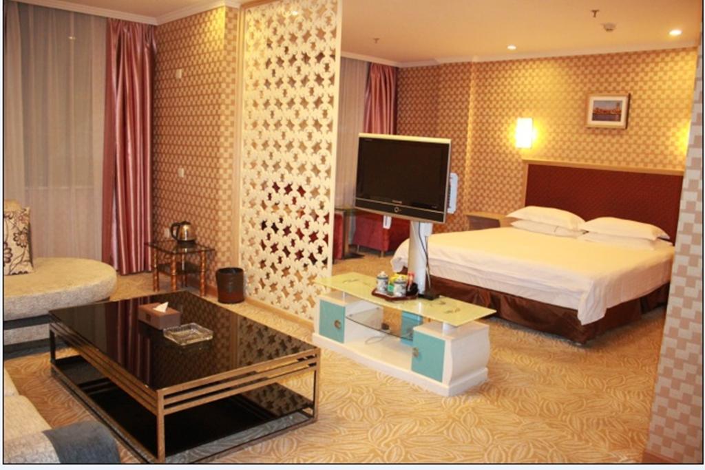 Omeiga Business Hotel Yiwu (Zhejiang) Δωμάτιο φωτογραφία